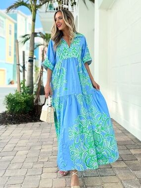 NWOT PATTY KIM MARNI MAXI DRESS